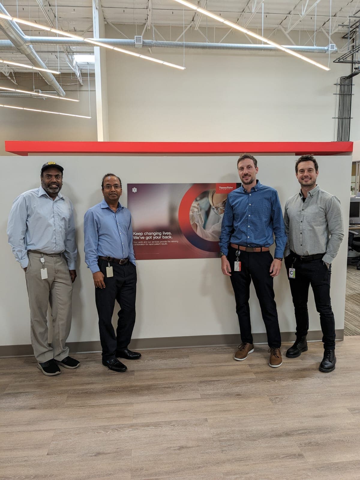 On-site with Thermo Fisher teams in California to understand the types of enterprise projects they were building, ensuring alignment for our solution and roadmap.